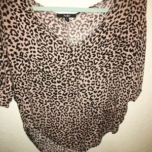 Cheetah print shirt